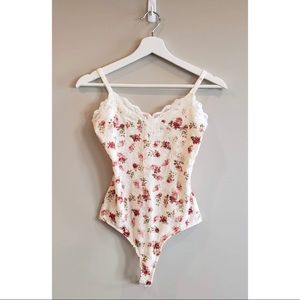 Guess Floral Lace Bodysuit